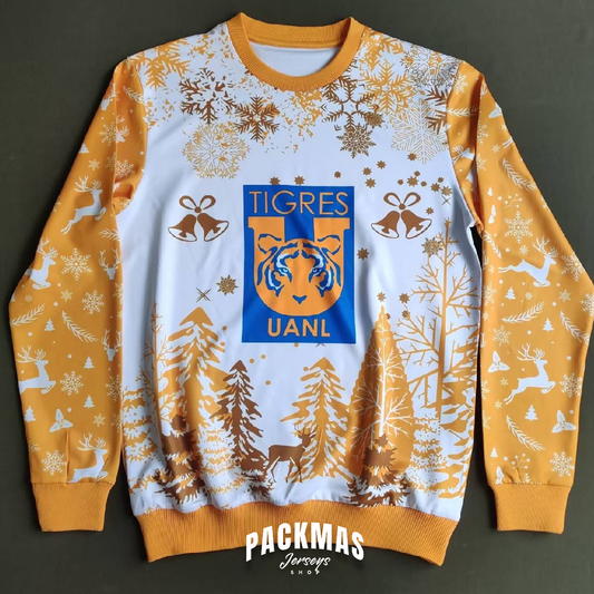Tigres UANL "Ugly Sweater" Edición Limitada de Navidad | Navidad 2023