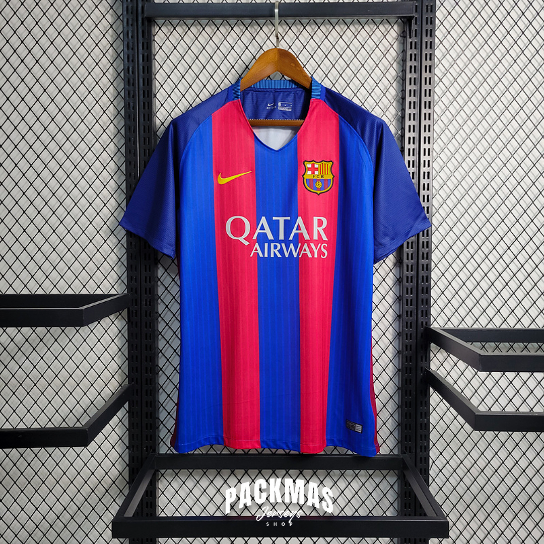 FC Barcelona Local Versión Retro | Temporada 16-17