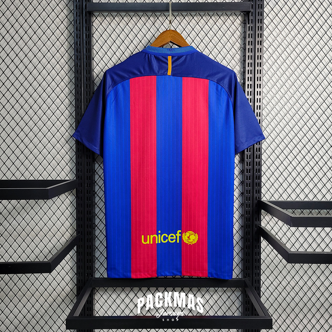 FC Barcelona Local Versión Retro | Temporada 16-17
