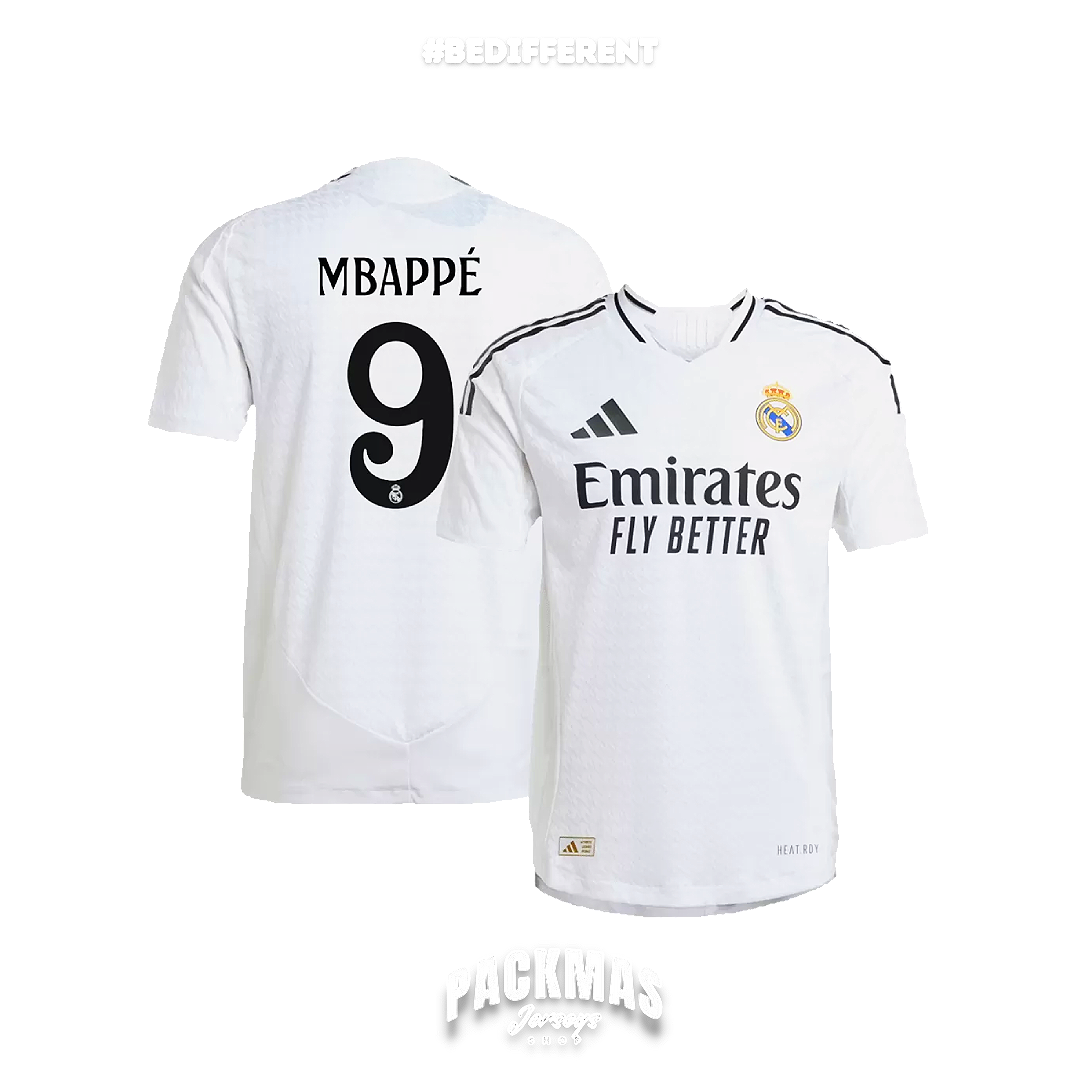Real Madrid Local Versión Jugador MBAPPÉ #9 | Temporada 24-25