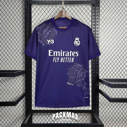 Real Madrid Edición Y-3 Morado Versión Fan | Temporada 23-24