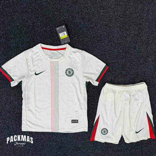 Chelsea Visitante Versión Niño | Temporada 25-26