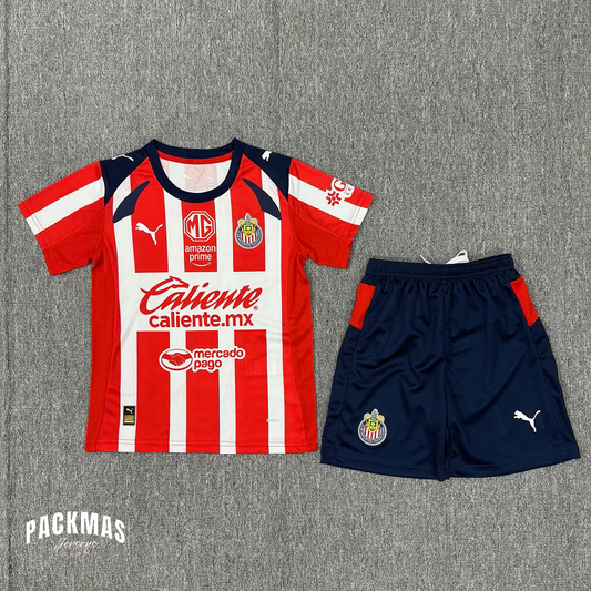 Chivas Local Versión Niño | Temporada 25-26