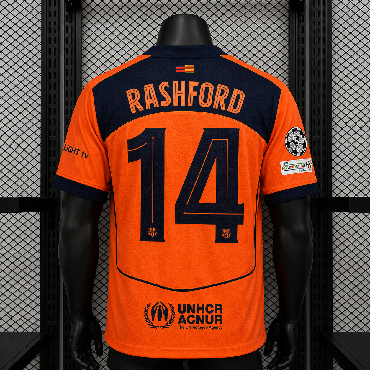 FC Barcelona Alternativa Versión Fan RASHFORD #14 ENTREGA EXPRESS | Temporada 25-26