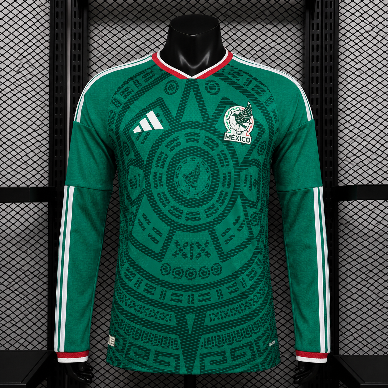 México Local Versión Jugador Manga Larga ENTREGA EXPRESS | Mundial 2026