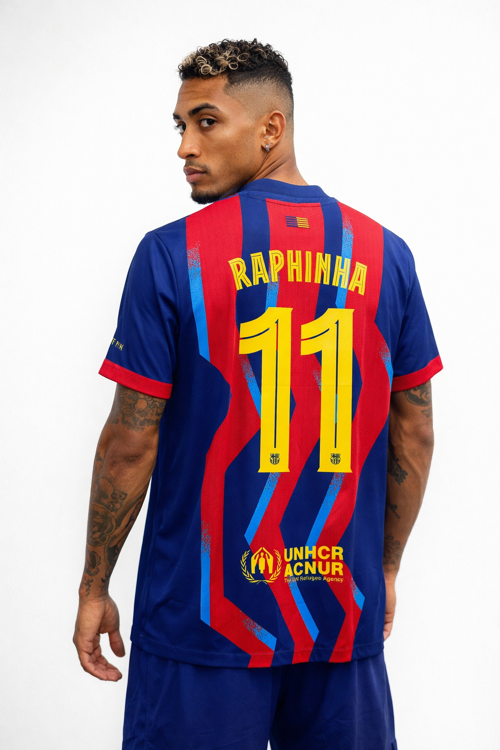 FC Barcelona 4ta Equipación Versión Fan RAPHINHA #11 ENTREGA EXPRESS | Temporada 25-26