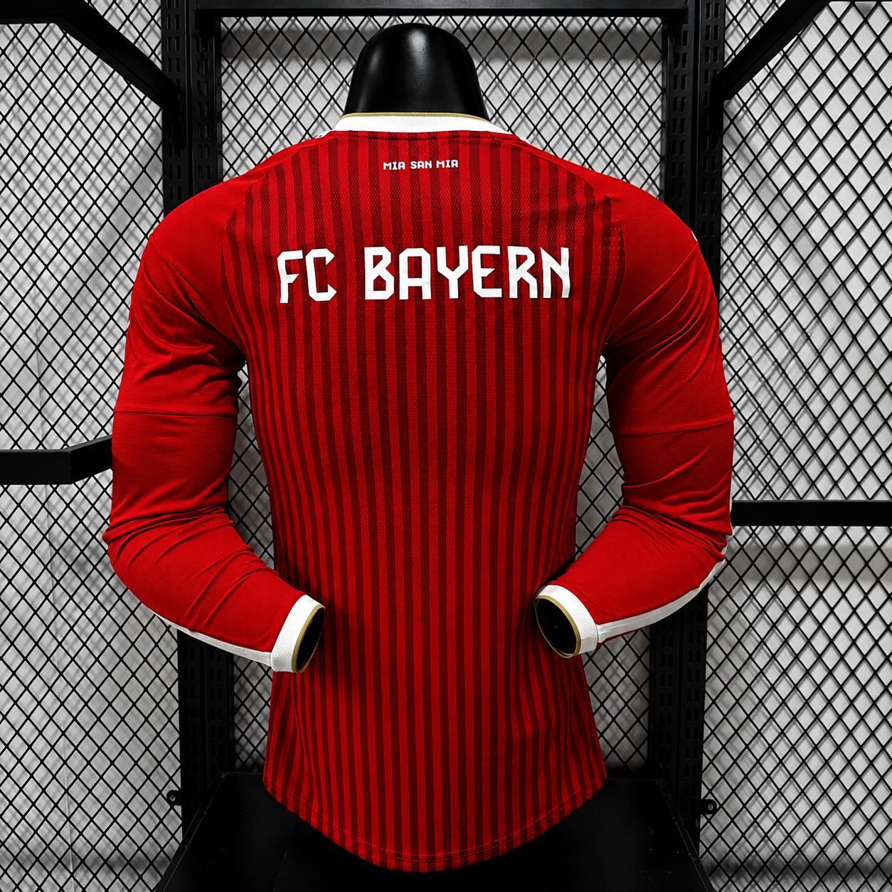 FC Bayern Munich Local Versión Jugador Manga Larga | Temporada 26-27