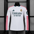 Real Madrid Local Versión Fan Manga Larga | Temporada 26-27