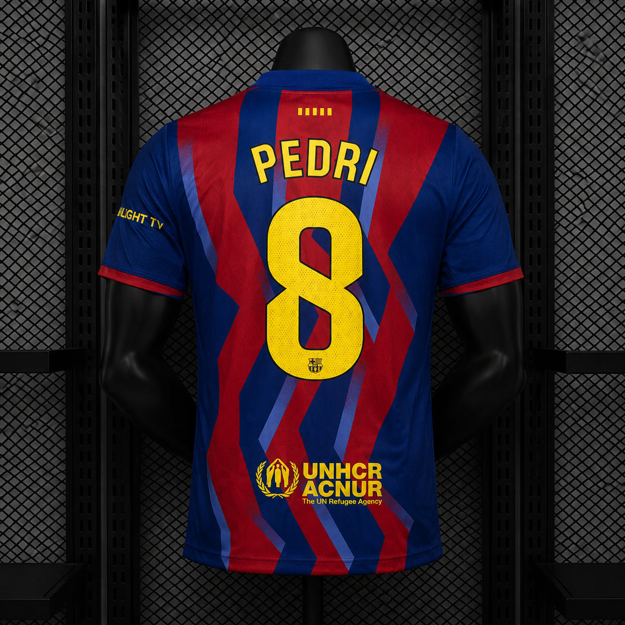 FC Barcelona 4ta Equipación Versión Fan PEDRI #8 ENTREGA EXPRESS | Temporada 25-26