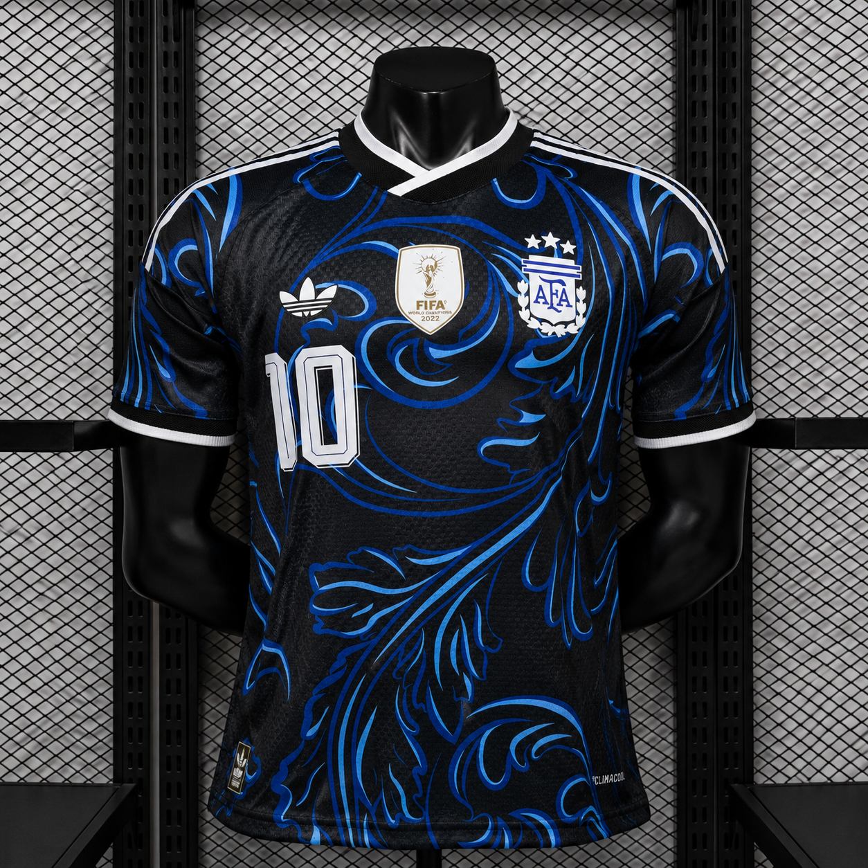 Argentina Visitante + MESSI #10 Versión Jugador | Mundial 2026