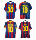Lionel Messi 4 Champions Barcelona Pack Versión Retro | PROMO ESPECIAL