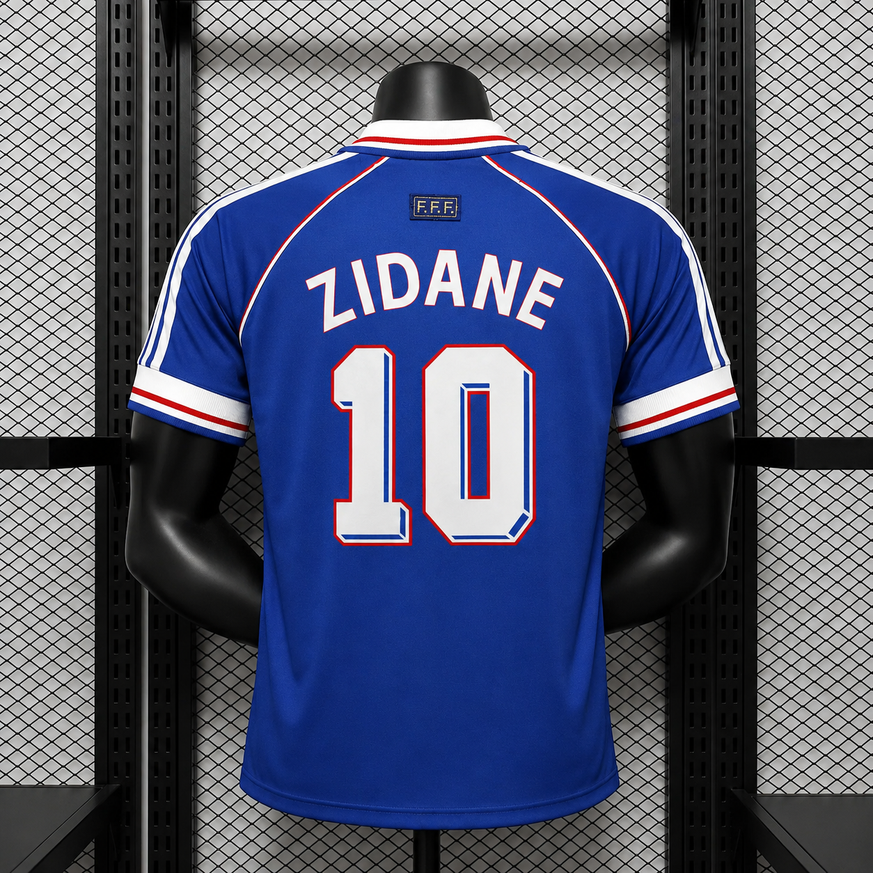 Francia Local Versión Retro ZIDANE #10 ENTREGA EXPRESS | Mundial 1998