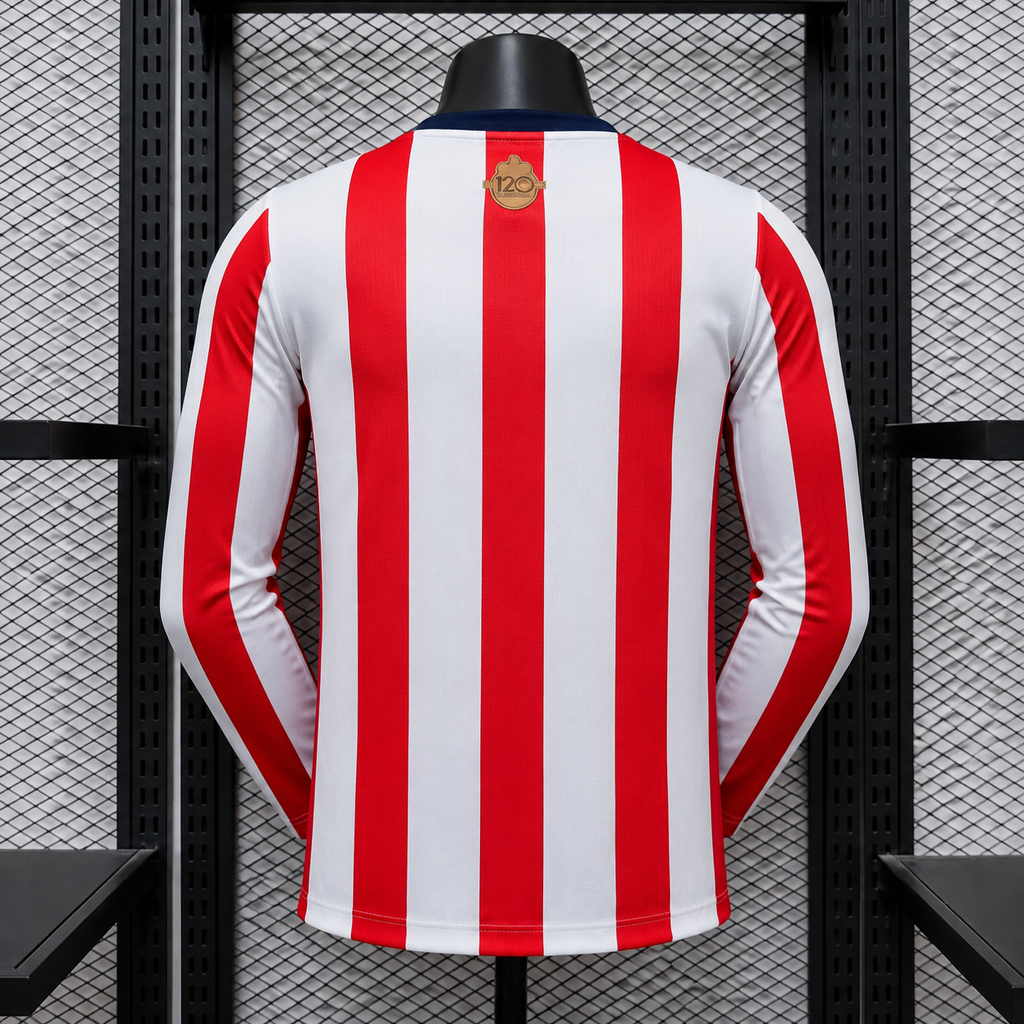 Chivas Edición "120" Retro Manga Larga | Temporada 25-26