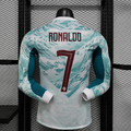 Portugal Visitante Manga Larga + RONALDO #/ Versión Jugador | Mundial 2026