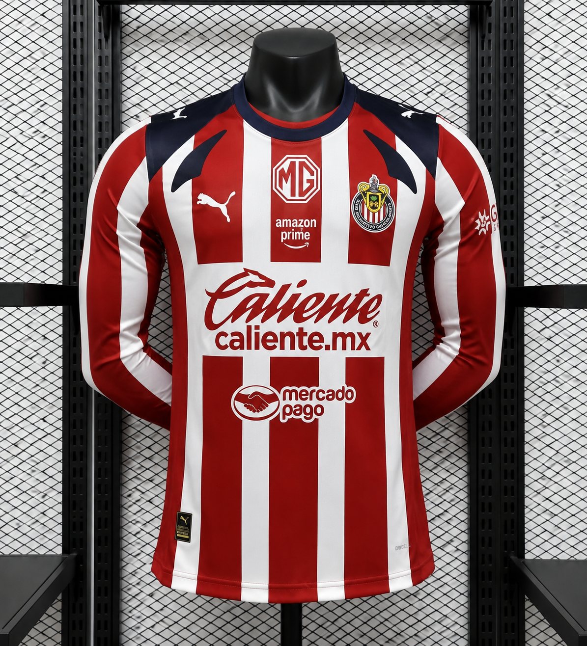 Chivas Local Versión Jugador Manga Larga | Temporada 25-26