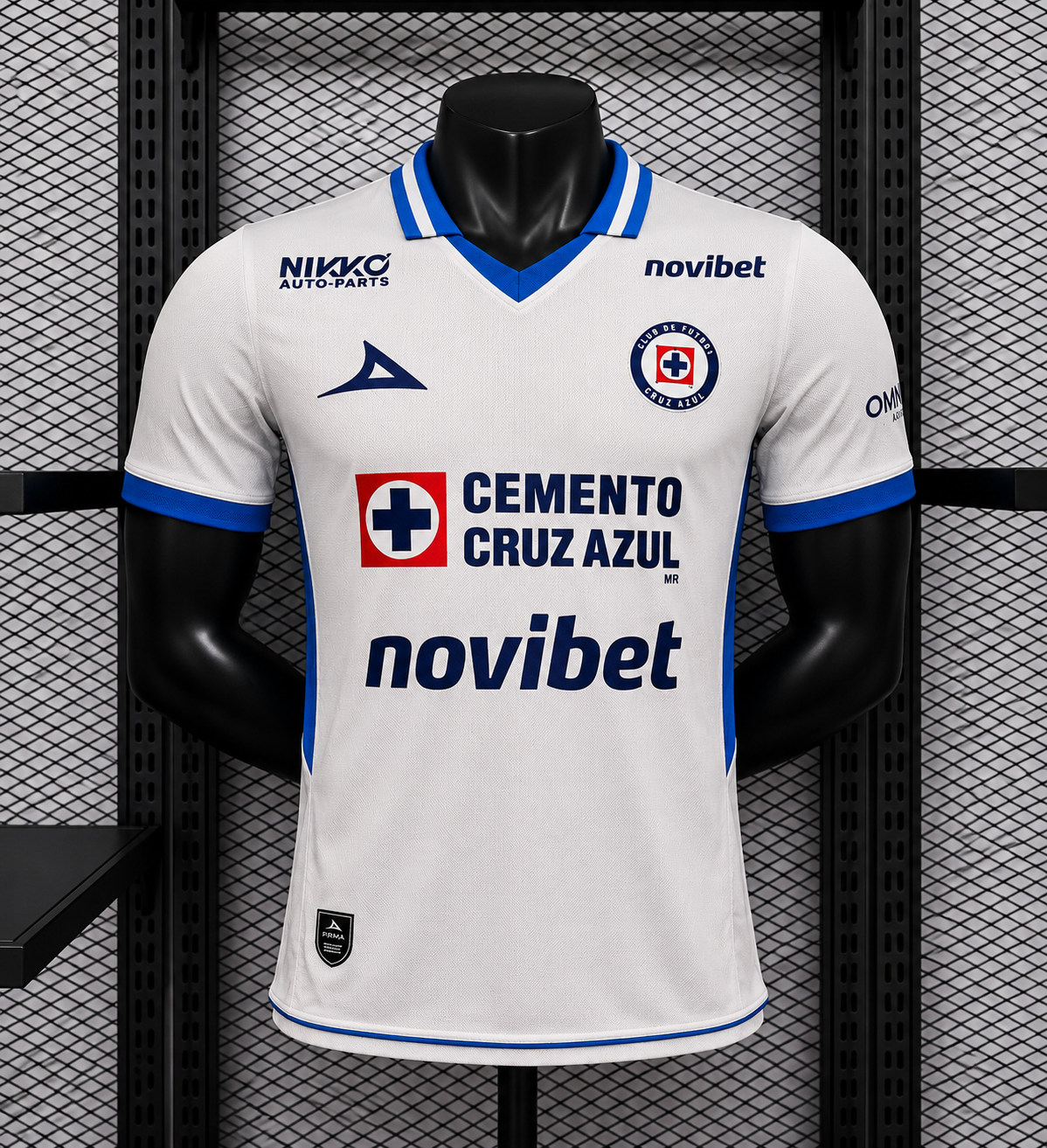 Cruz Azul Visitante Versión Jugador | Temporada 26-27