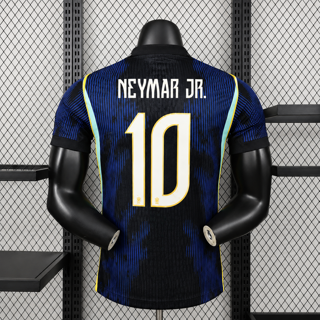 Brasil Visitante + NEYMAR JR. #10 Versión Jugador | Mundial 2026