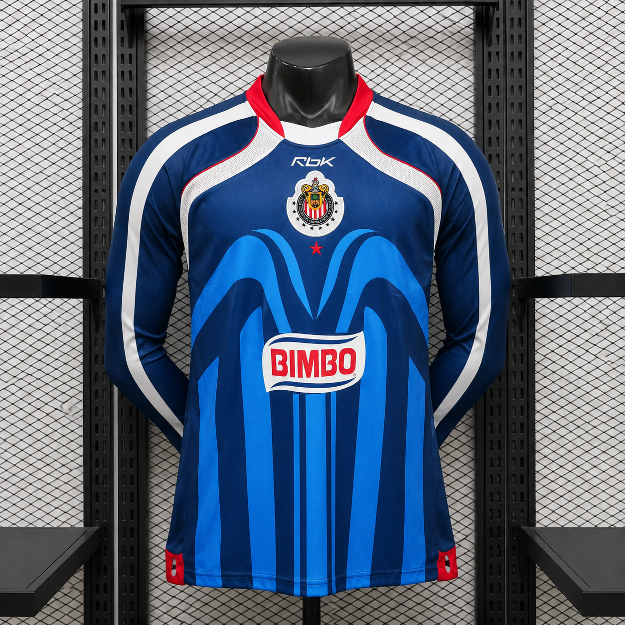 Chivas Visitante Versión Retro Manga Larga | Temporada 06-07