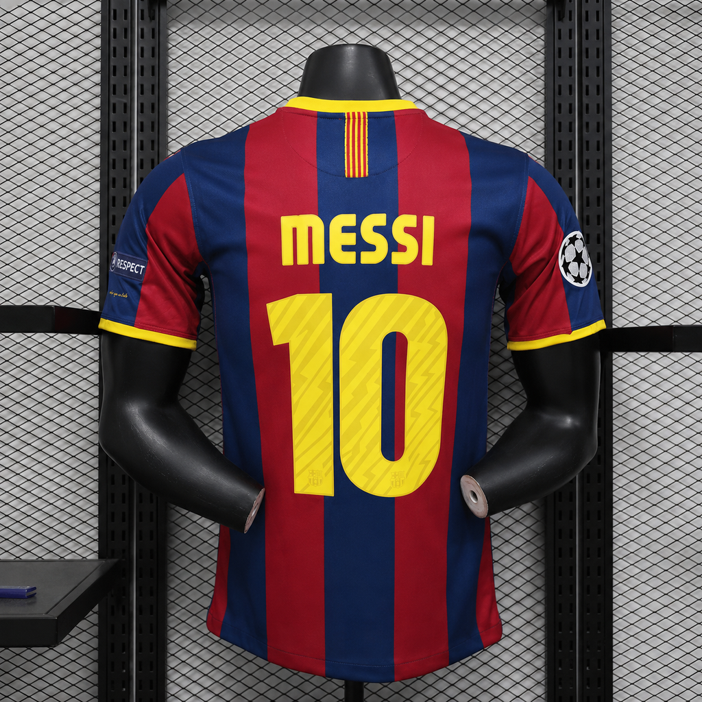 FC Barcelona Local Versión Retro | Temporada 10-11