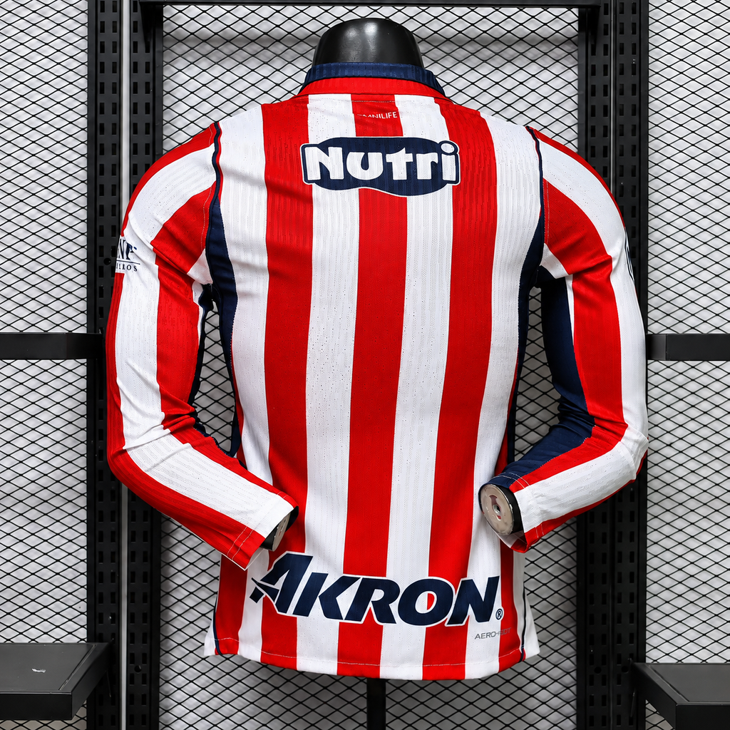 Chivas Local Versión Jugador Manga Larga | Temporada 26/27