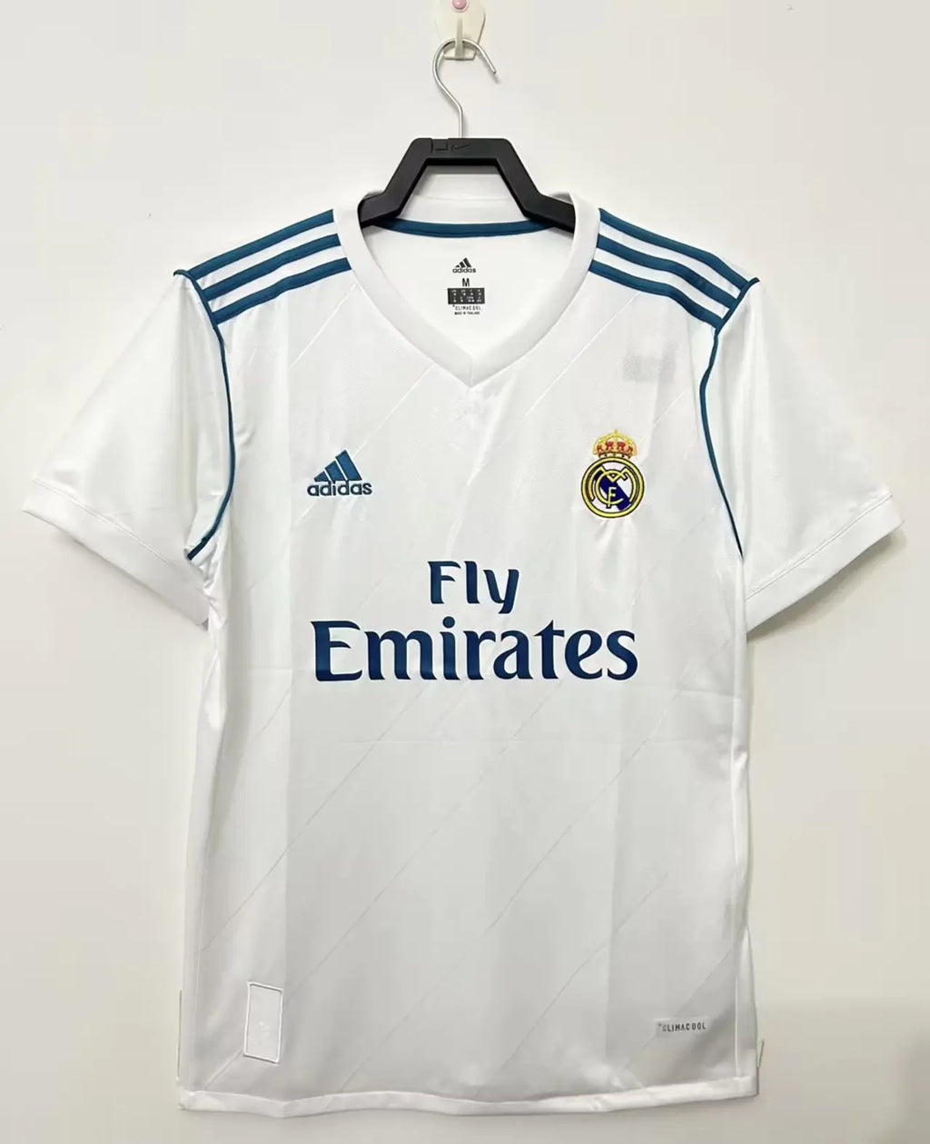 Real Madrid Local Versión Retro Manga Corta | Temporada 17-18