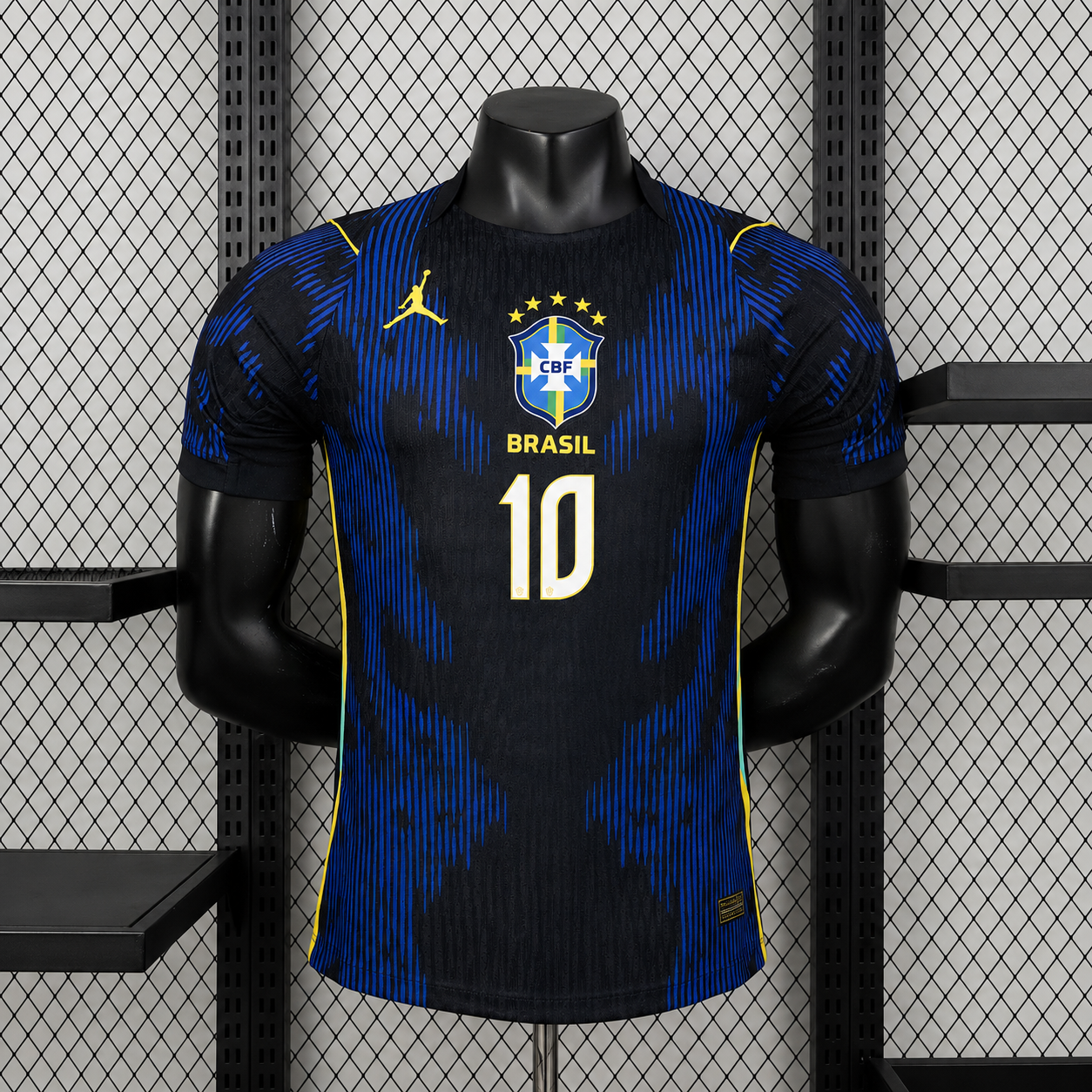 Brasil Visitante + NEYMAR JR. #10 Versión Jugador | Mundial 2026