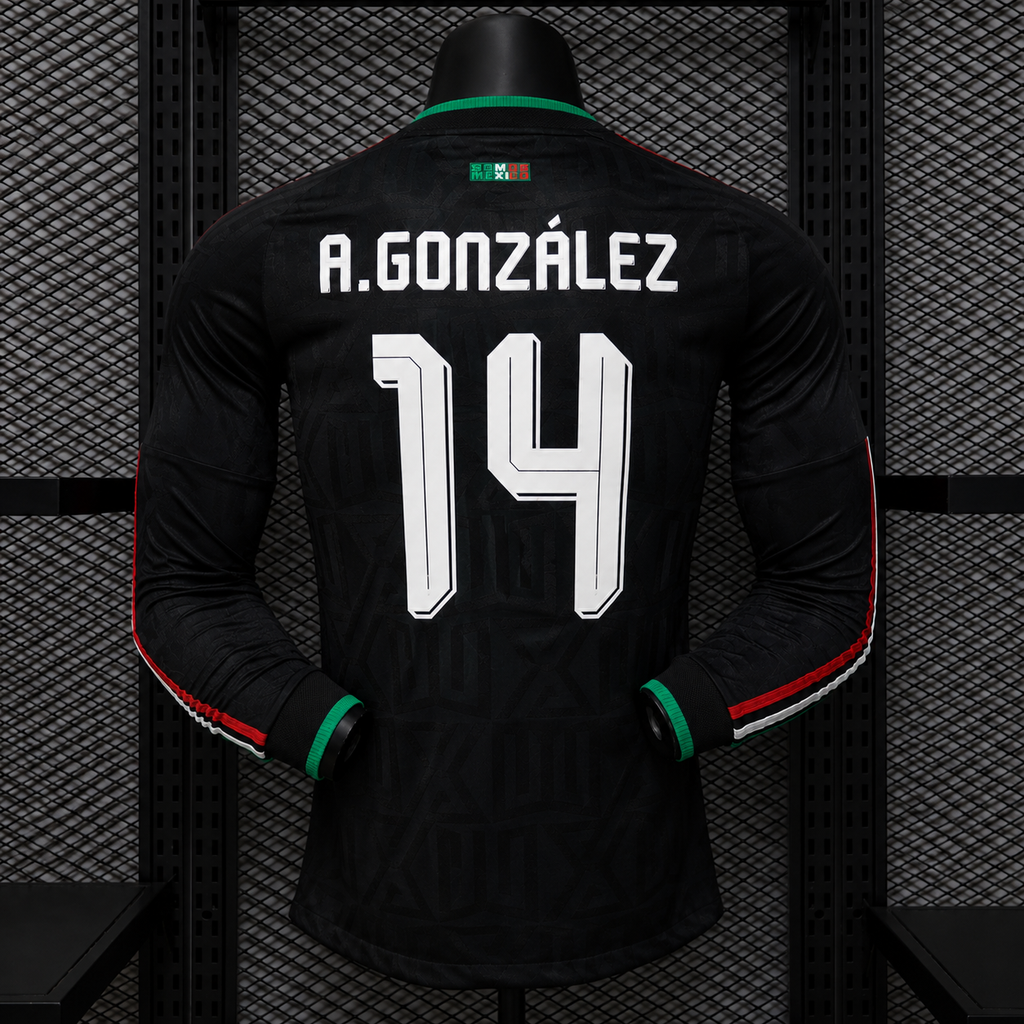 México Alternativa Manga Larga Versión Jugador | Mundial 2026
