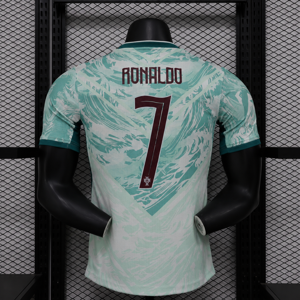 Portugal Visitante + RONALDO #7 Versión Jugador | Mundial 2026