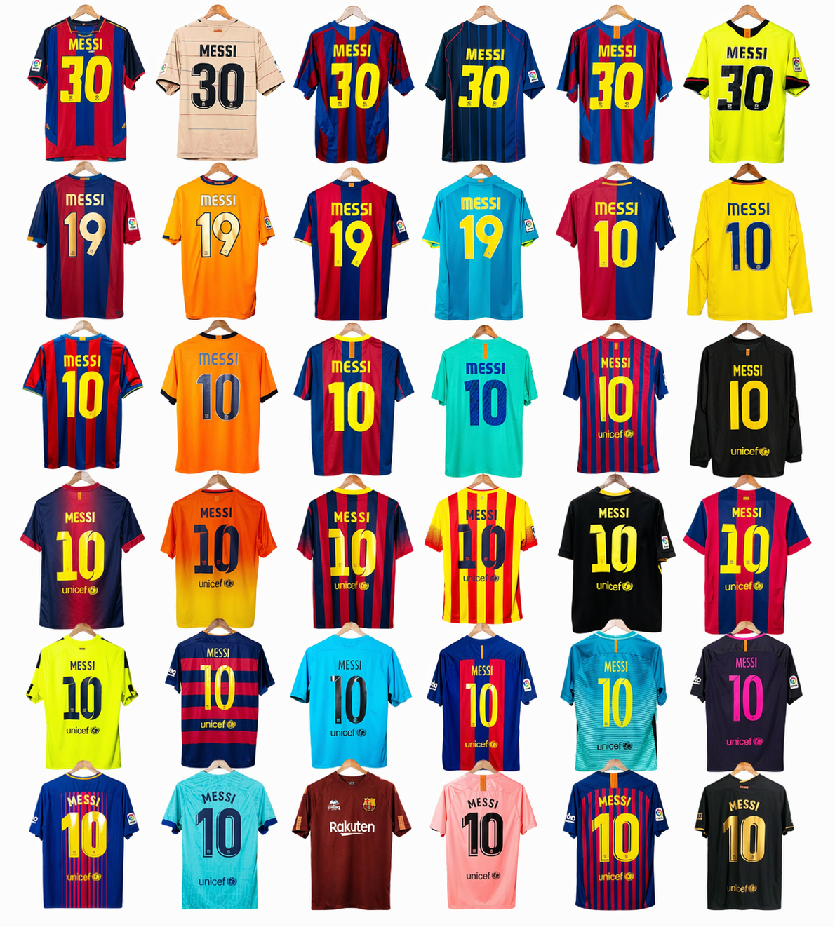 Lionel Messi Barcelona Pack Versión Retro | PROMO ESPECIAL