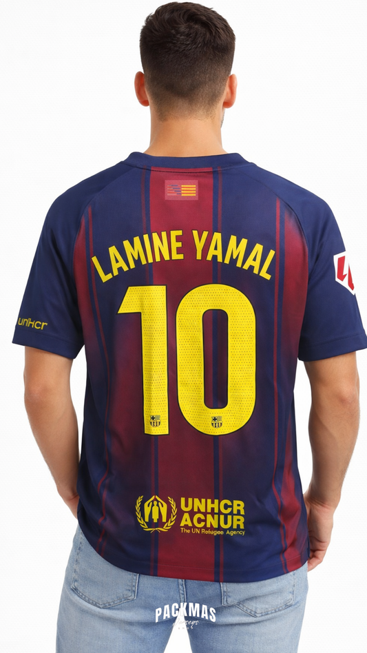 FC Barcelona Local Edición "Ed Sheeran" + LAMINE YAMAL #10 Versión Fan | Temporada 25-26