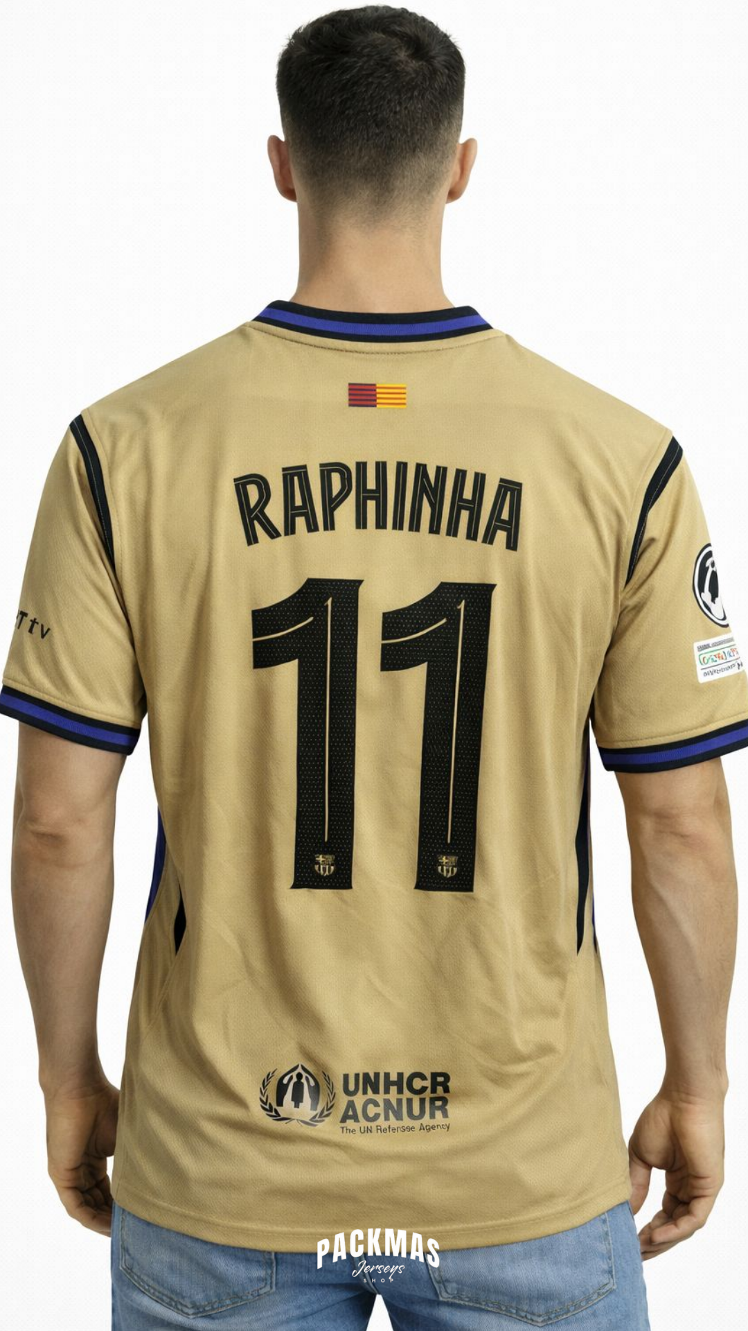 FC Barcelona Visitante Versión Fan RAPHINHA #11 ENTREGA EXPRESS | Temporada 25-26