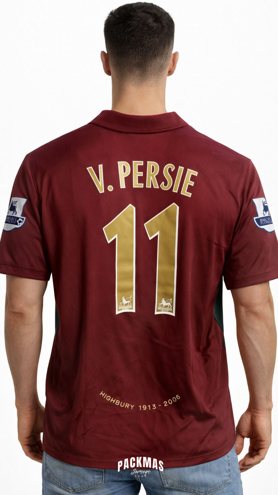 Arsenal Local Versión Retro VAN PERSIE #11 ENTREGA EXPRESS | Temporada 05-06