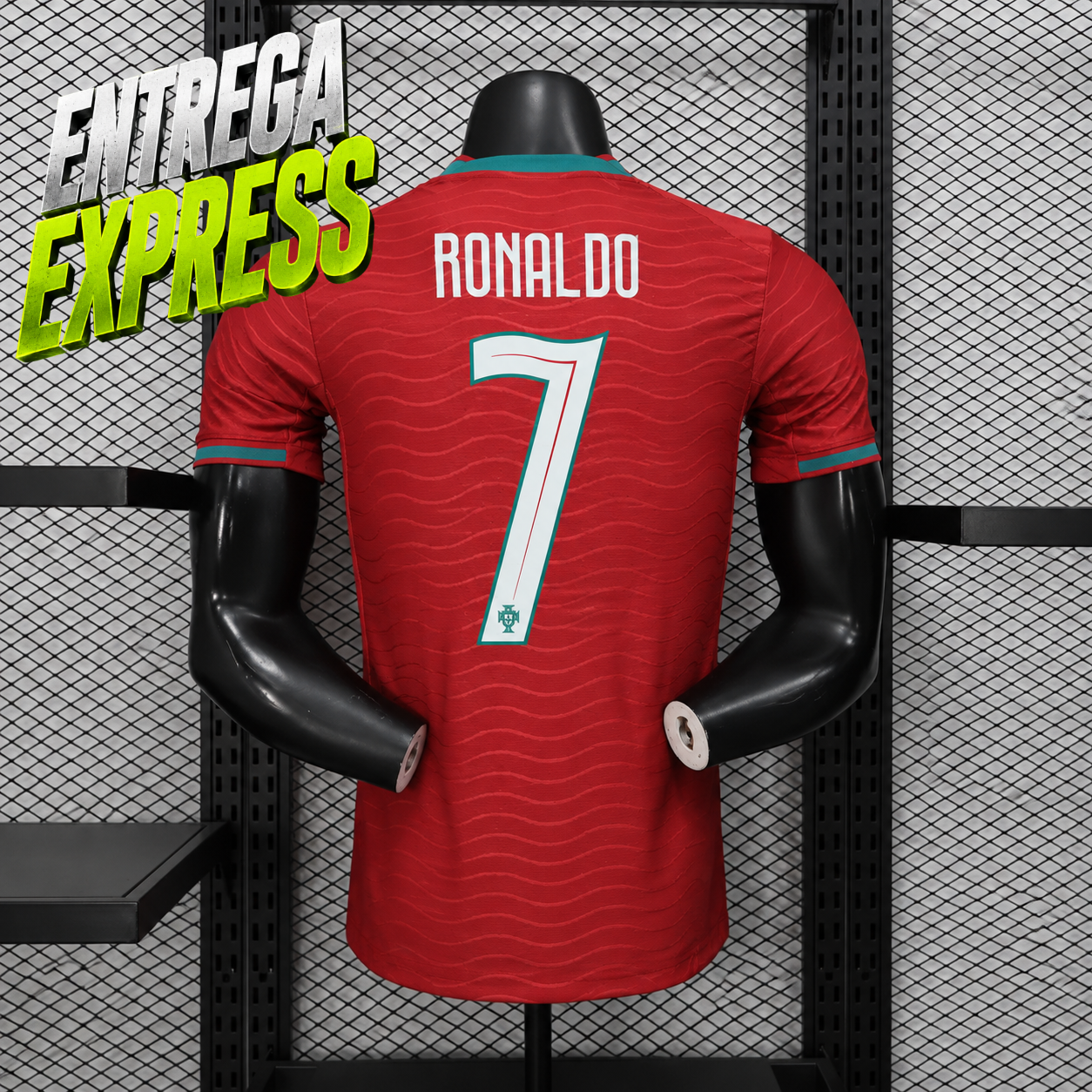 Portugal Local + RONALDO #7 Versión Jugador ENTREGA INMEDIATA | Mundial 2026