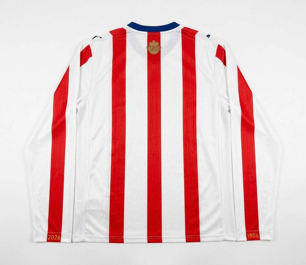 Chivas Edición "120" Retro Manga Larga | Temporada 25-26