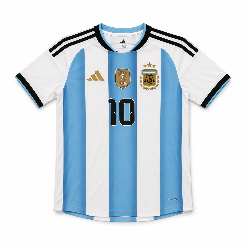 Argentina Local + MESSI #10 Versión Fan | Mundial 2026