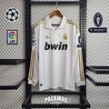 Real Madrid Local Versión Retro Manga Larga | Temporada 11-12