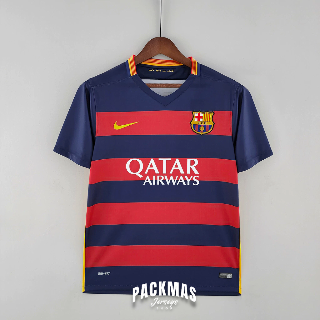 FC Barcelona Local Versión Retro | Temporada 15-16