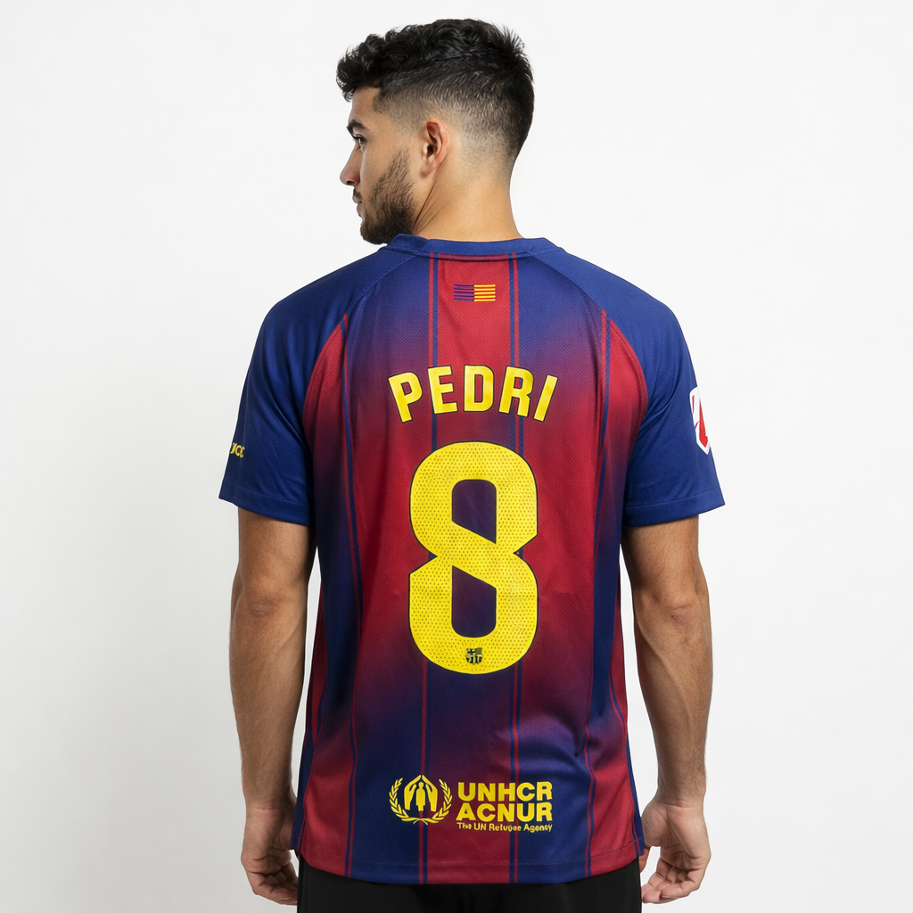 FC Barcelona Edición Especial "Ed Sheeran" Versión Fan PEDRI #8 ENTREGA EXPRESS | Temporada 25-26