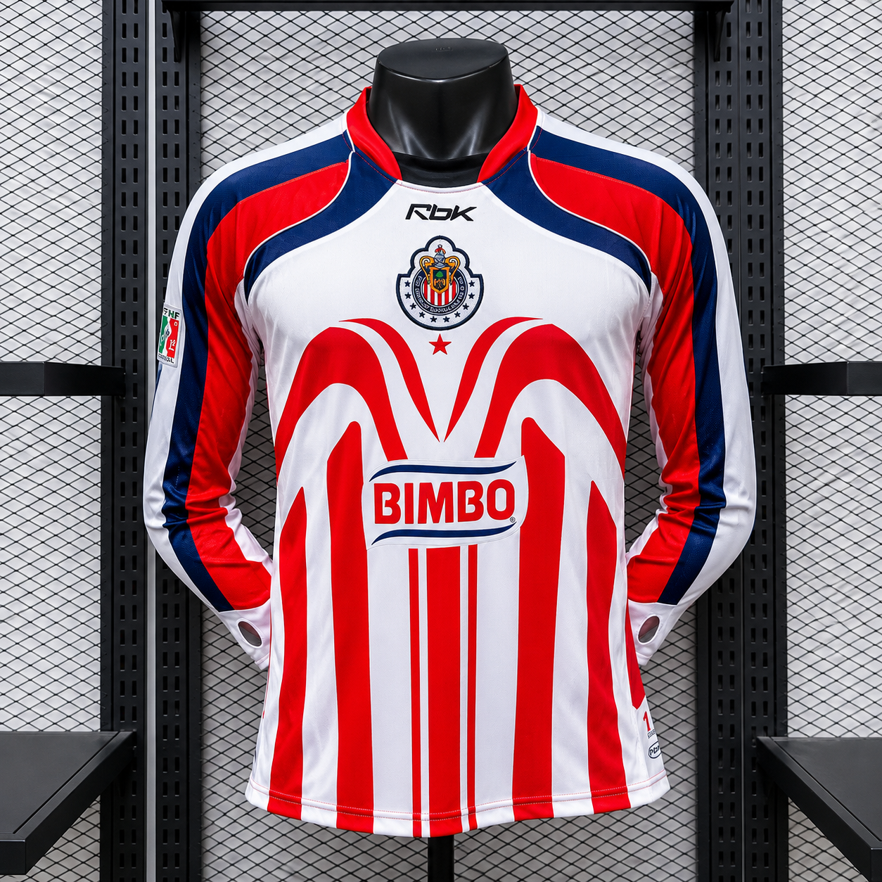 Chivas Local Versión Retro Manga Larga | Temporada 06-07