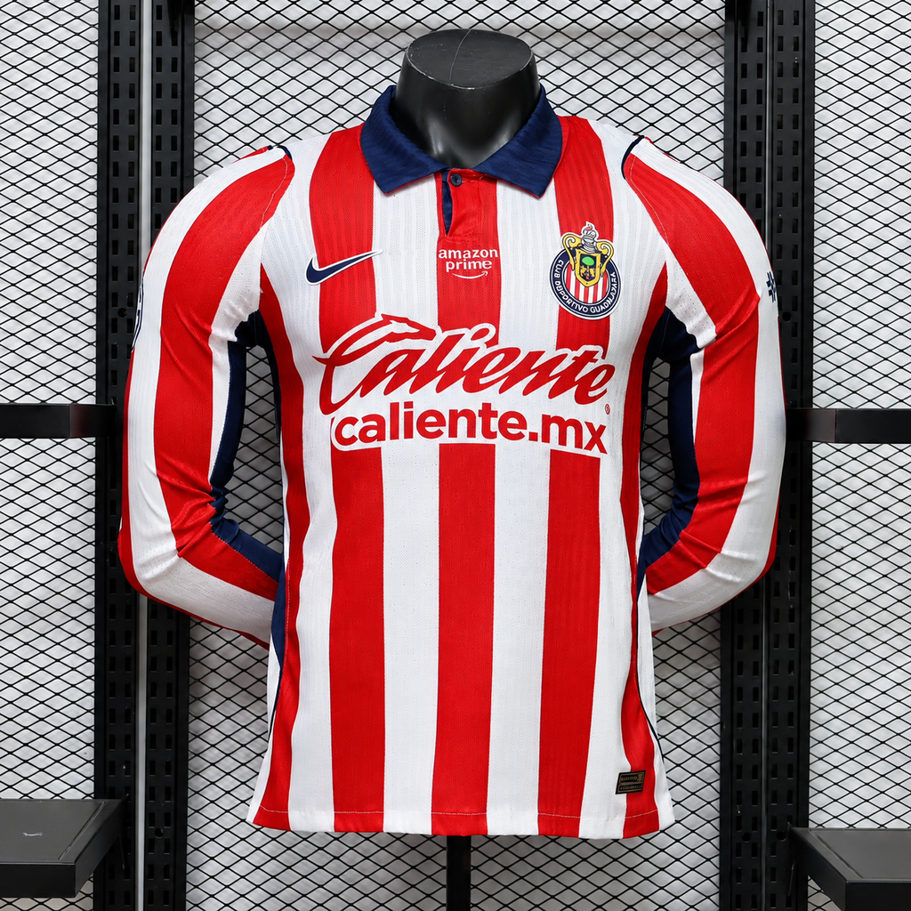 Chivas Local Versión Jugador Manga Larga | Temporada 26/27