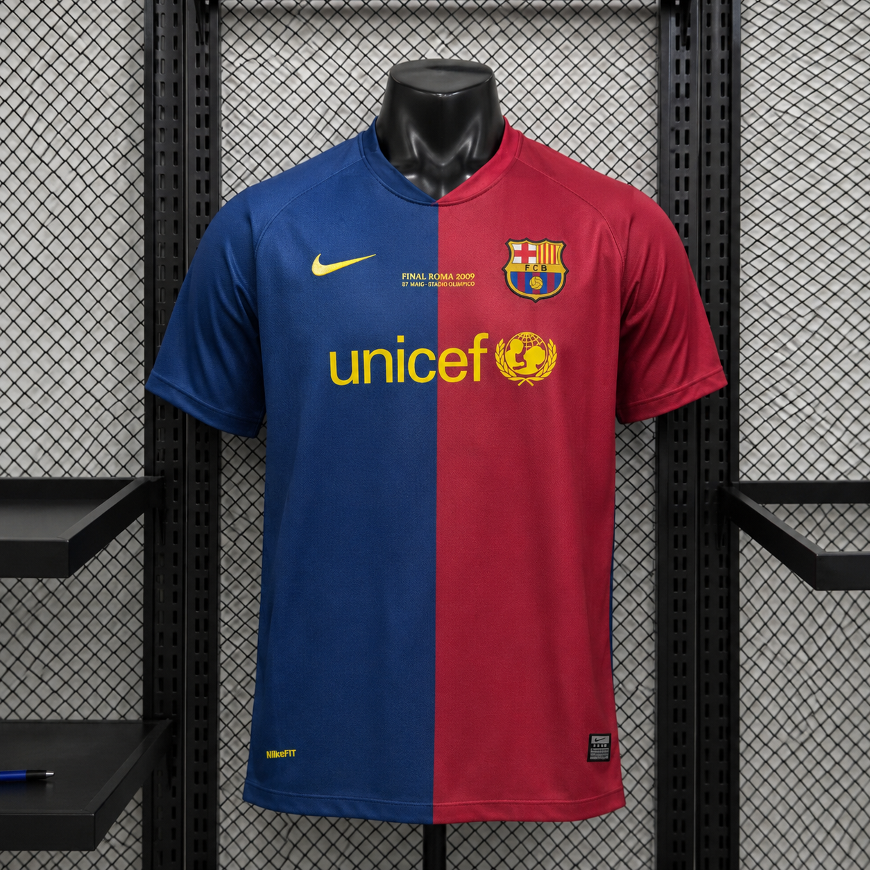 FC Barcelona Local Versión Retro | Temporada 08-09