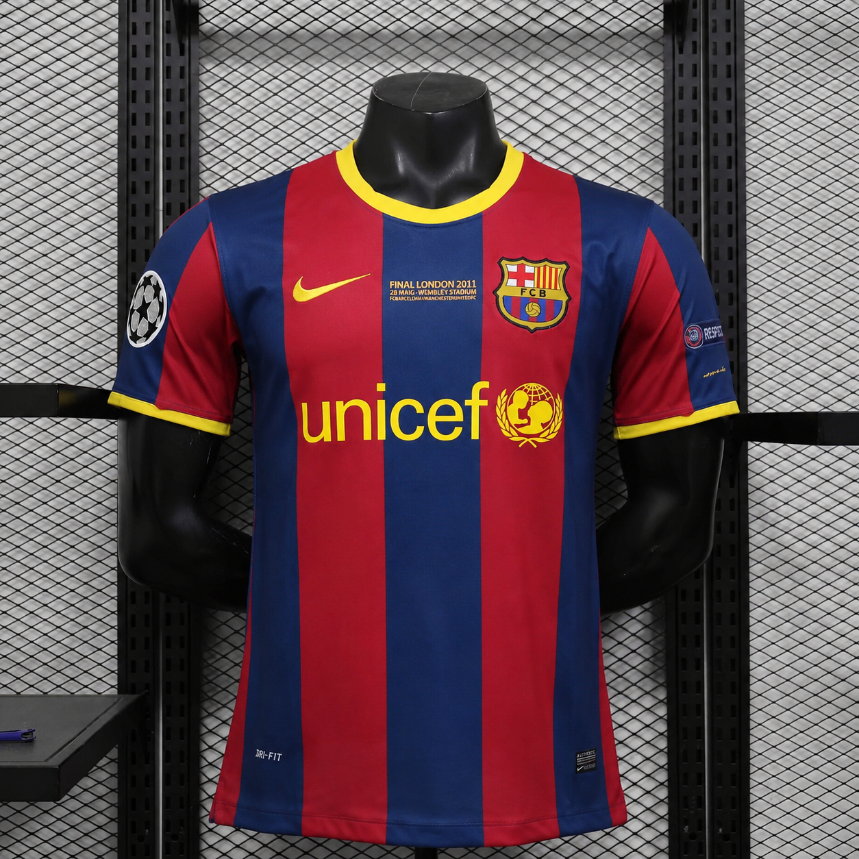 FC Barcelona Local Versión Retro | Temporada 10-11