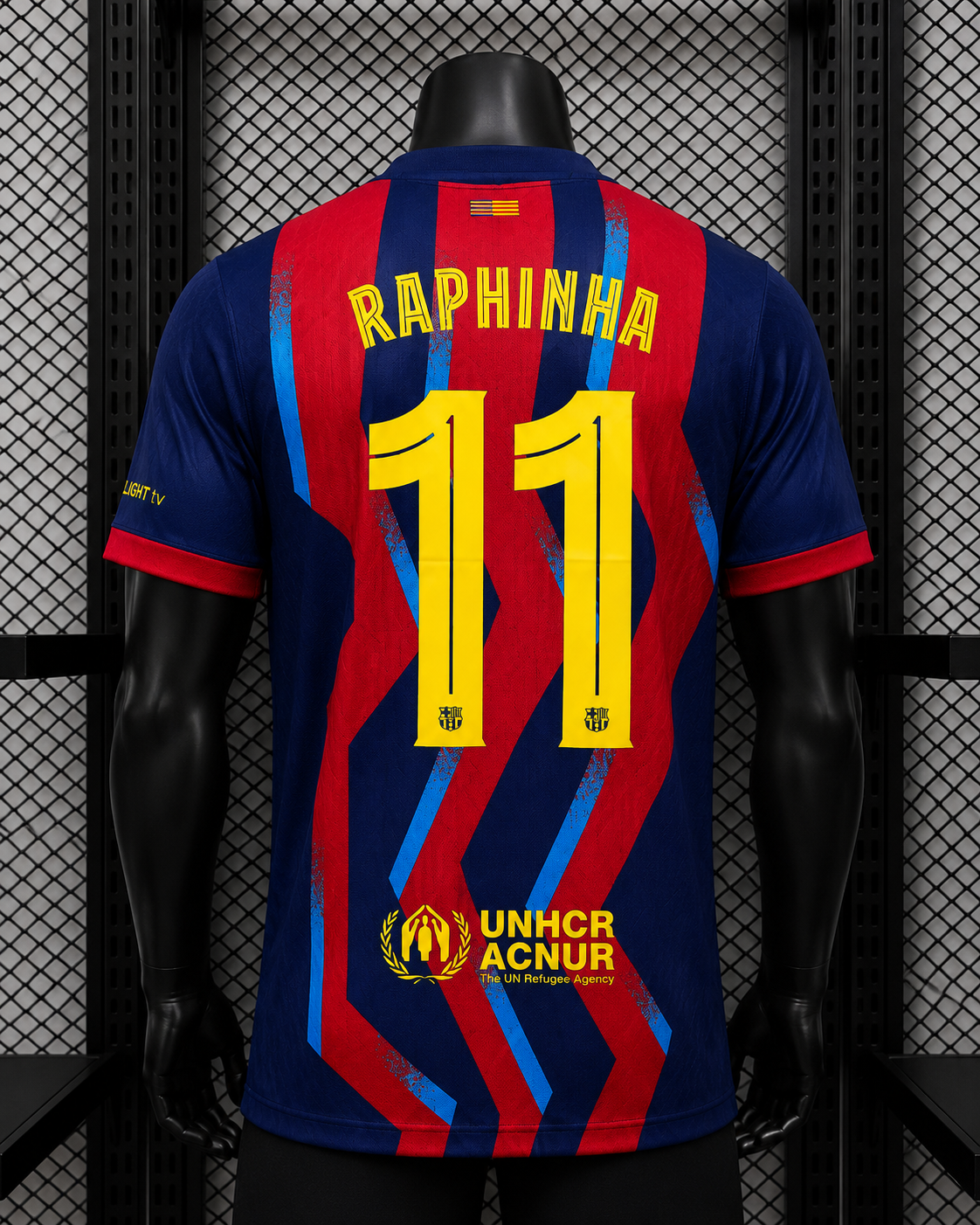FC Barcelona 4ta Equipación + RAPHINHA #11 Versión Fan ENTREGA EXPRESS | Temporada 25-26