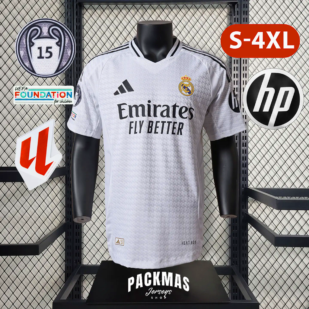 Real Madrid Local Versión Jugador | Temporada 24-25