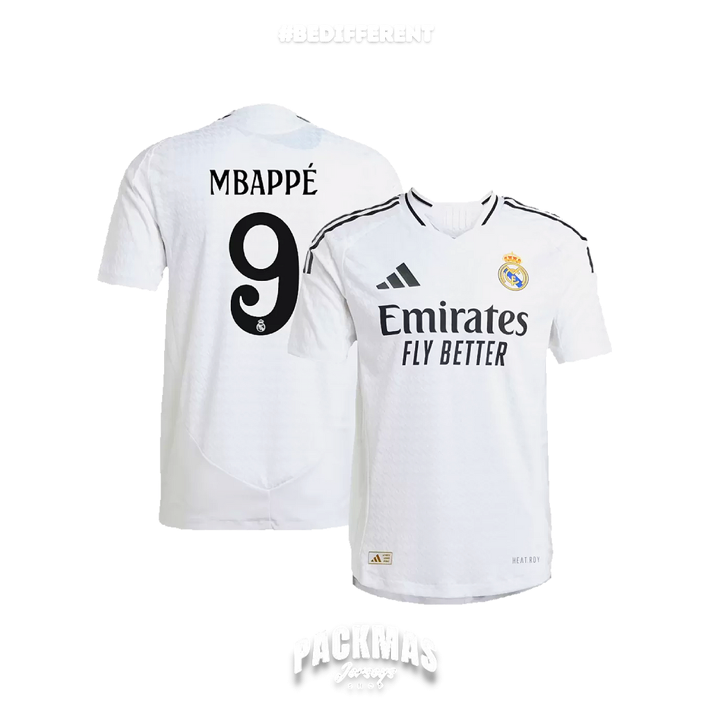 Real Madrid Local Versión Jugador MBAPPÉ #9 | Temporada 24-25
