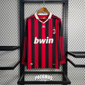 AC Milan Local Versión Retro Manga Larga | Temporada 09-10