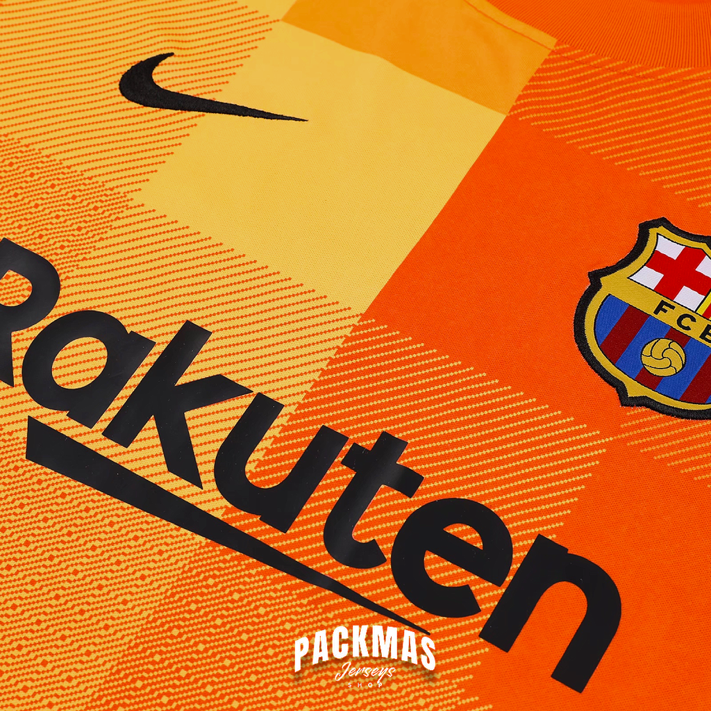 FC Barcelona Naranja Conjunto Portero | Temporada 21-22