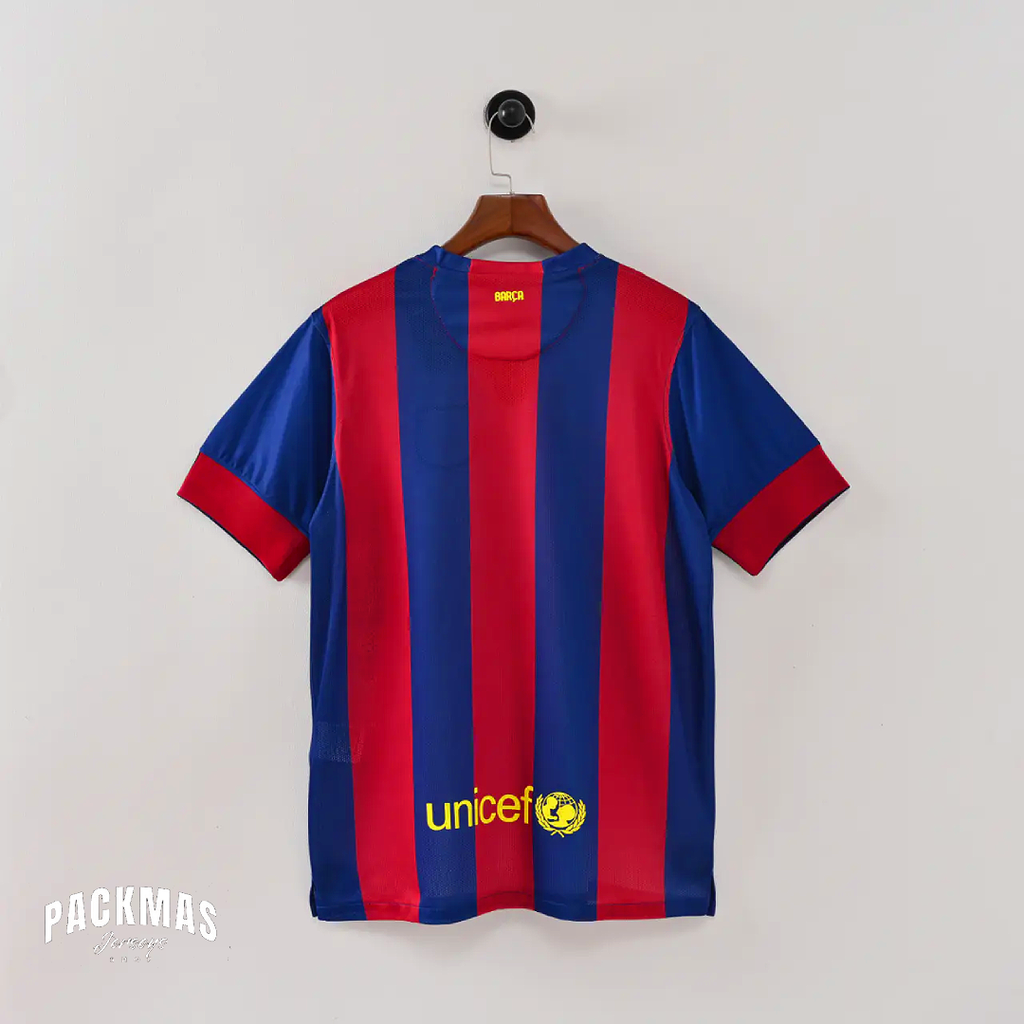 FC Barcelona Local Versión Retro Manga Corta | Temporada 14-15