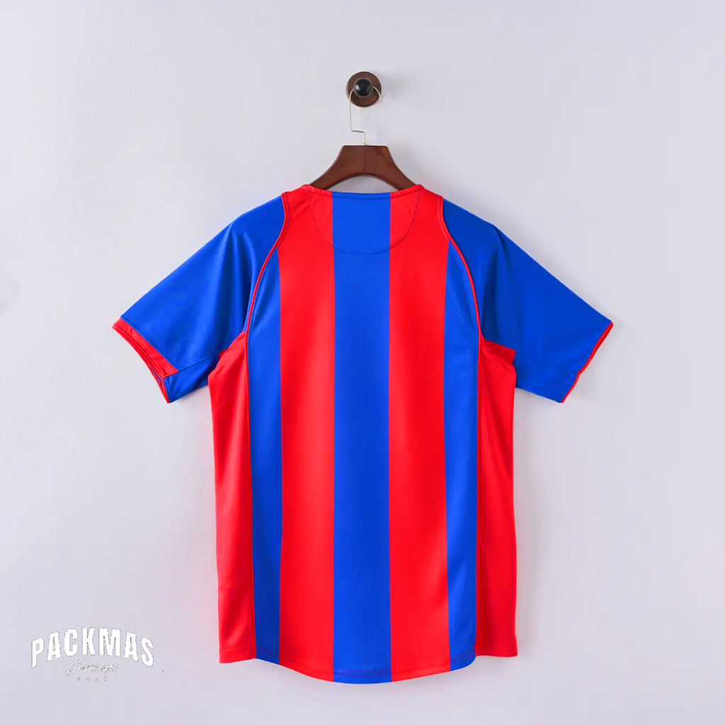 FC Barcelona Local Versión Retro Manga Corta | Temporada 04-05