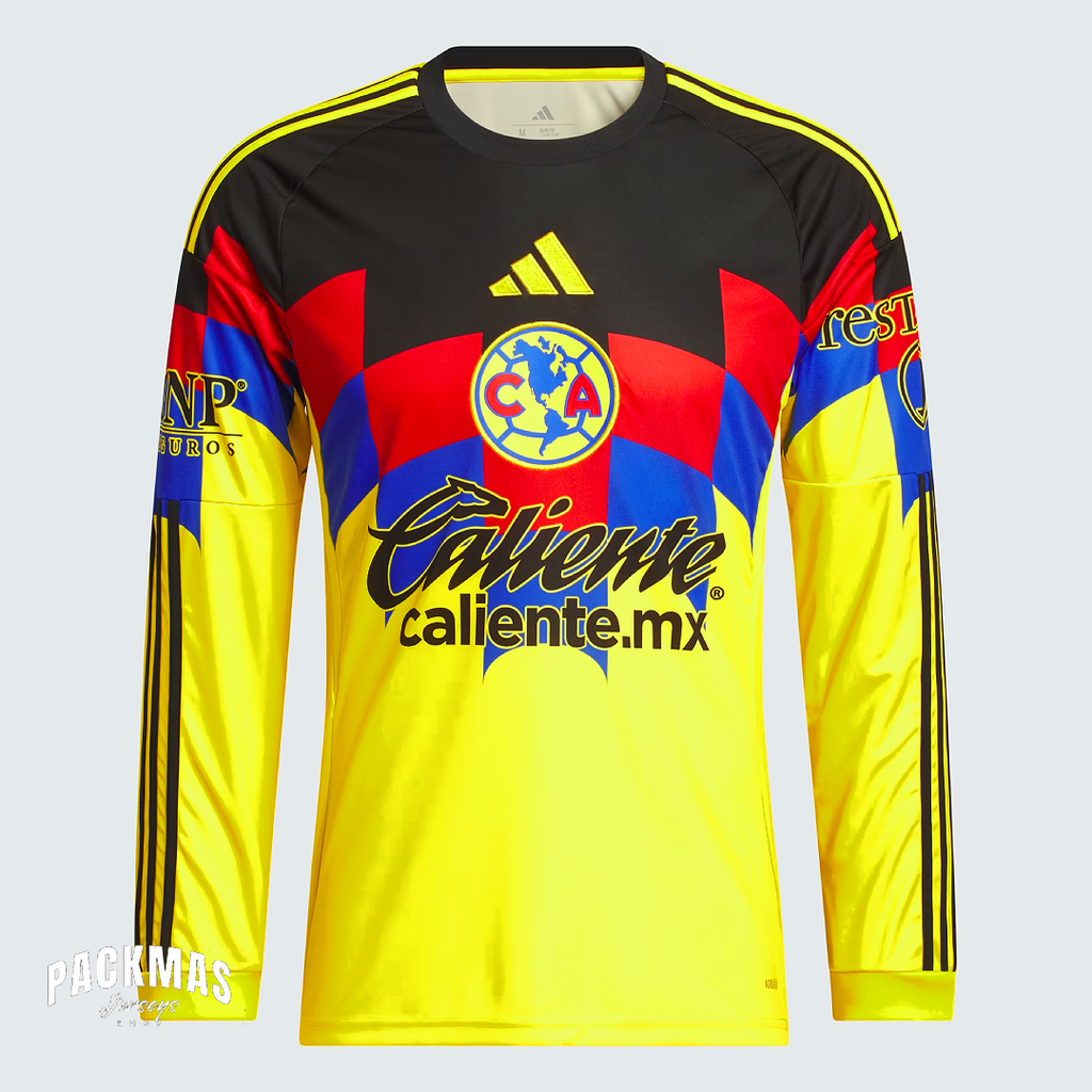 Club America Local Versión Fan Manga Larga | Temporada 25-26